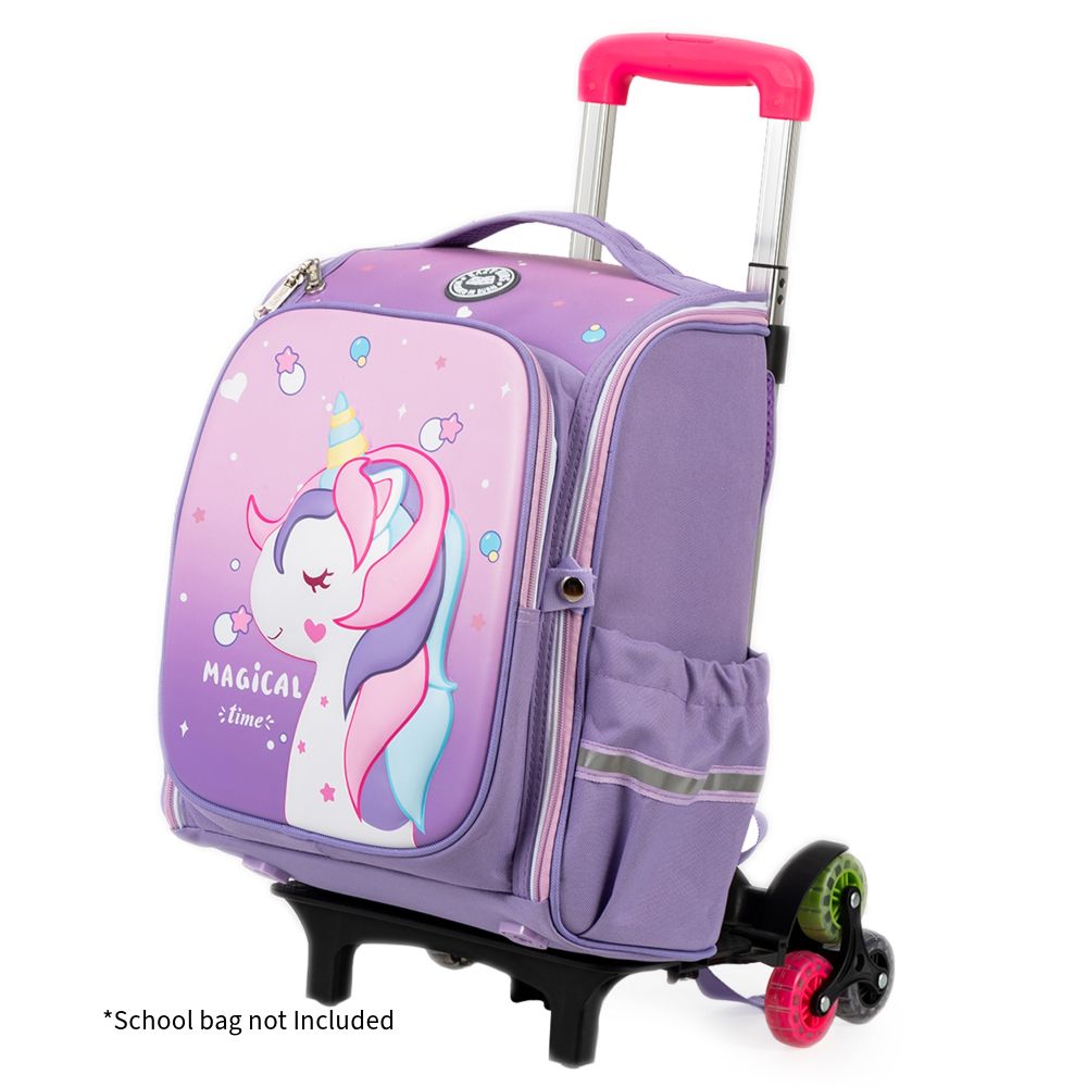 Nova Kids - Universal School Bag Trolley - Pink