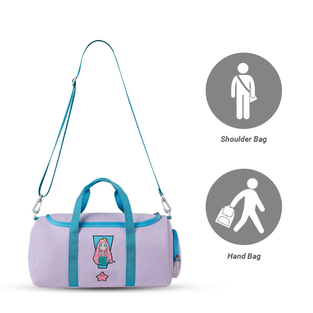 Nohoo - Kids Duffle Bag - Mermaid Purple