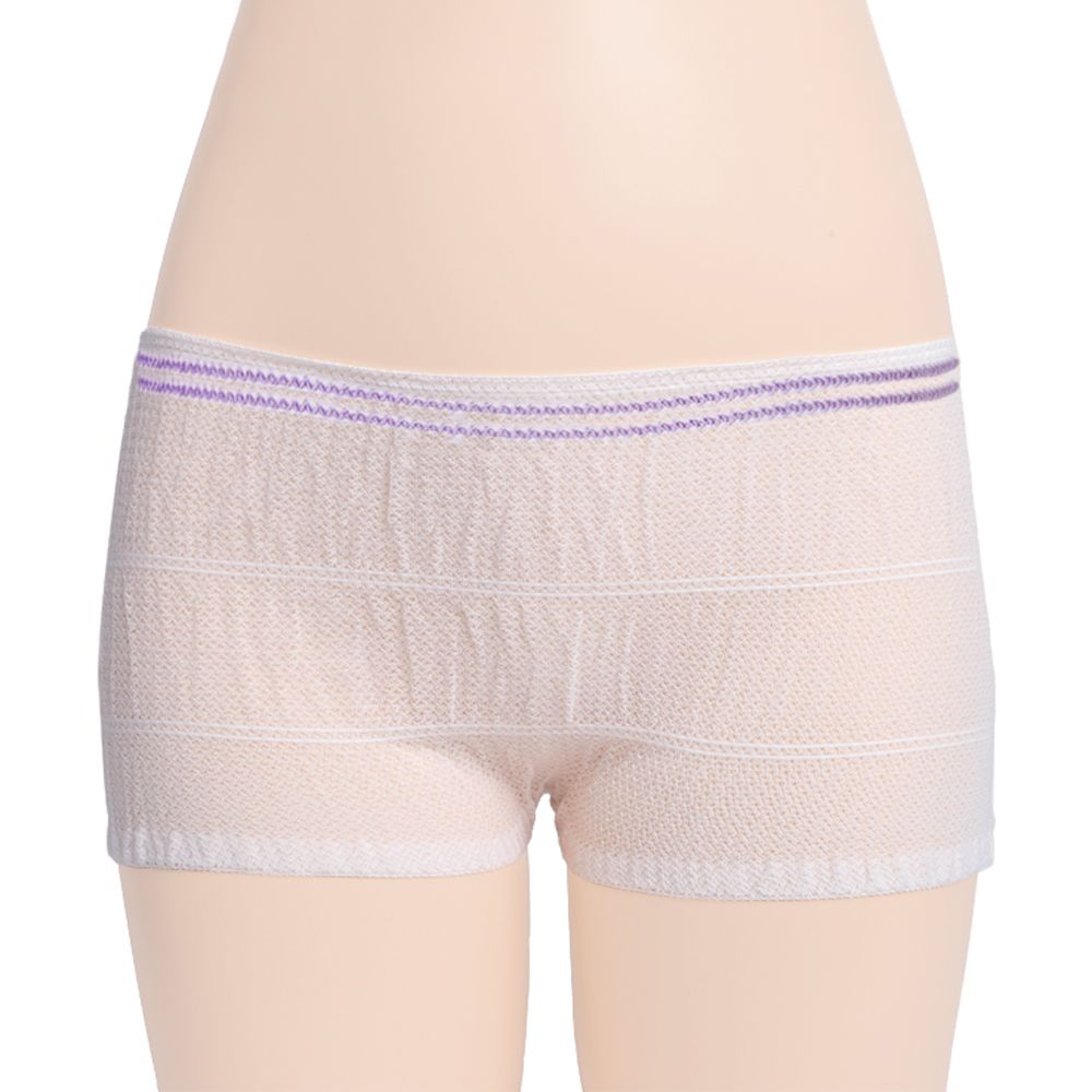 Sunveno - 2pc-Set - Postpartum Mesh Underwear - White - L