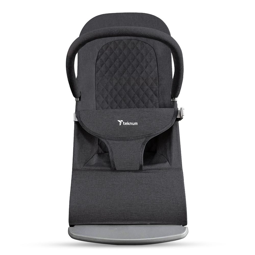 Teknum - 3 Stage Baby Bouncer/ Recliner Seat - Black