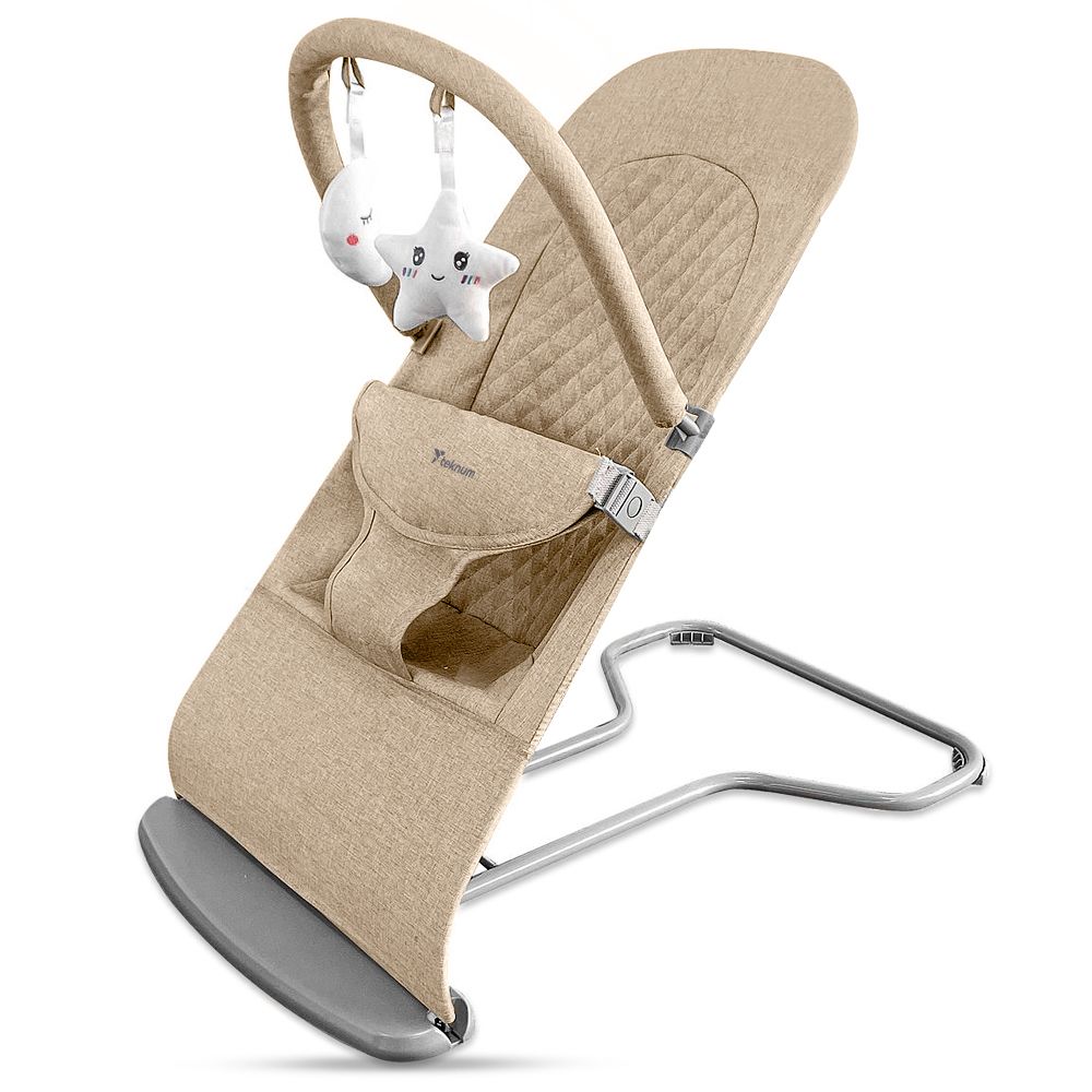 Teknum - 3 Stage Baby Bouncer/ Recliner Seat - Ivory