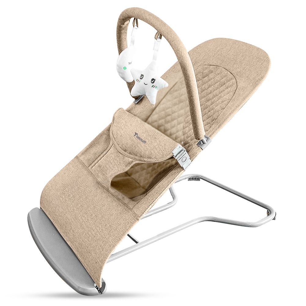 Teknum - 3 Stage Baby Bouncer/ Recliner Seat - Ivory