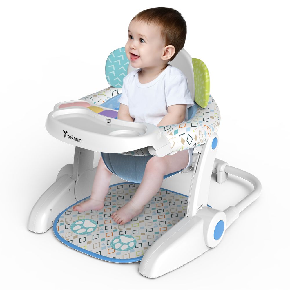 Teknum - Baby Dining Chair & Recliner Activity Chair - Elephant