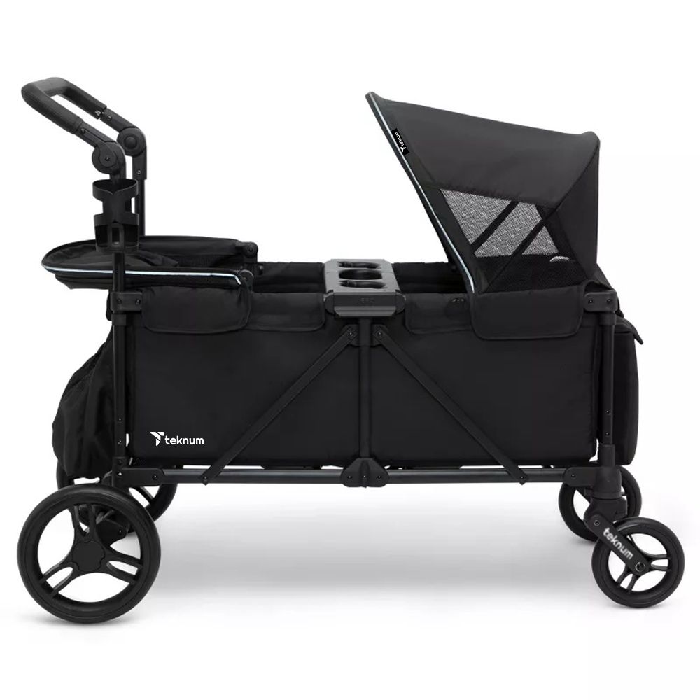 Teknum - Fellow Wagon Stroller For 2 Kids With Snack Tray