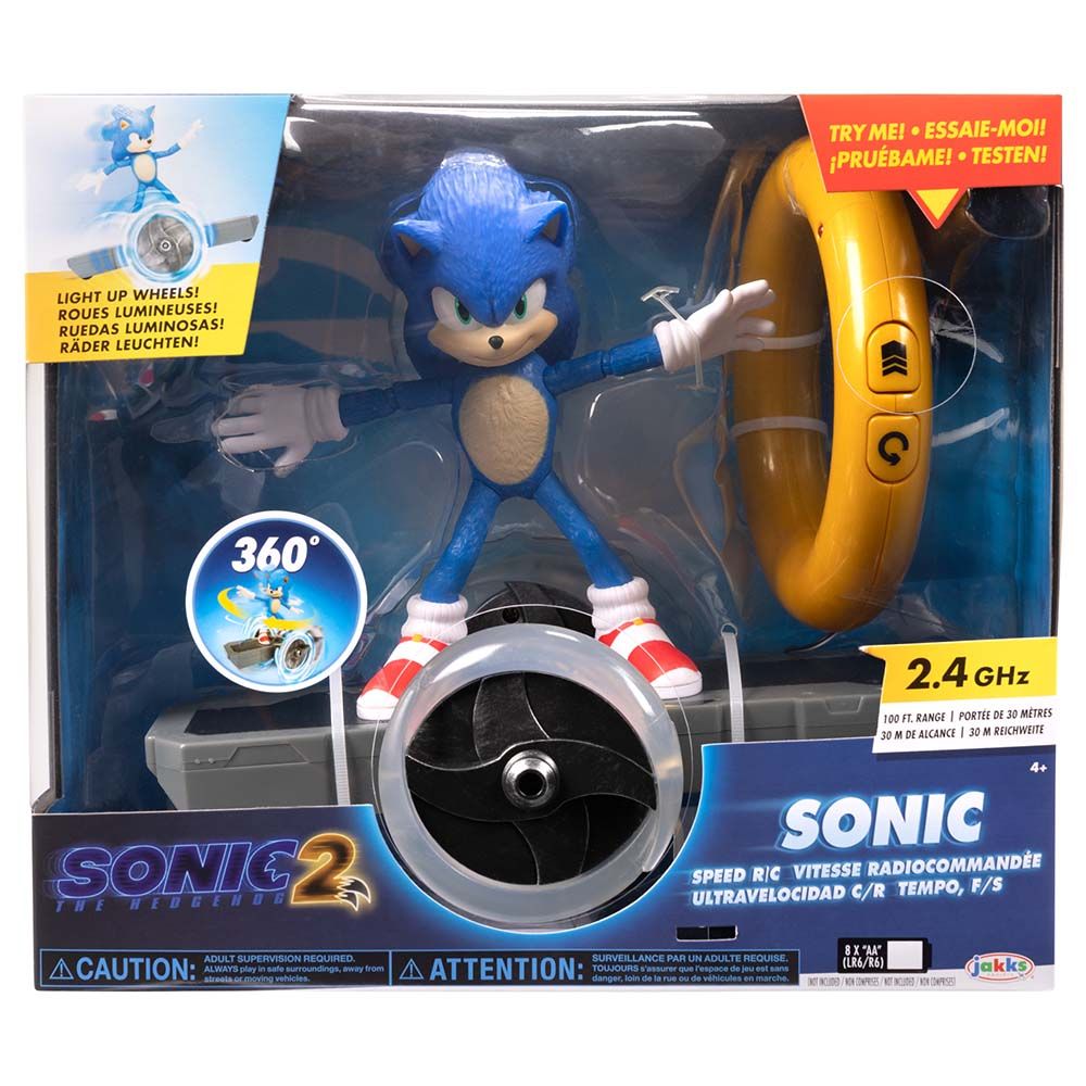 Sonic - The Hedgehog Sonic 2 Speed Remote Control Vehicle