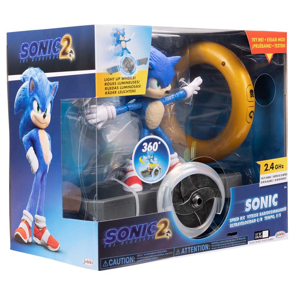 Sonic - The Hedgehog Sonic 2 Speed Remote Control Vehicle