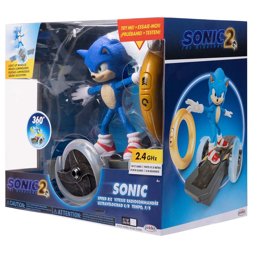 Sonic - The Hedgehog Sonic 2 Speed Remote Control Vehicle