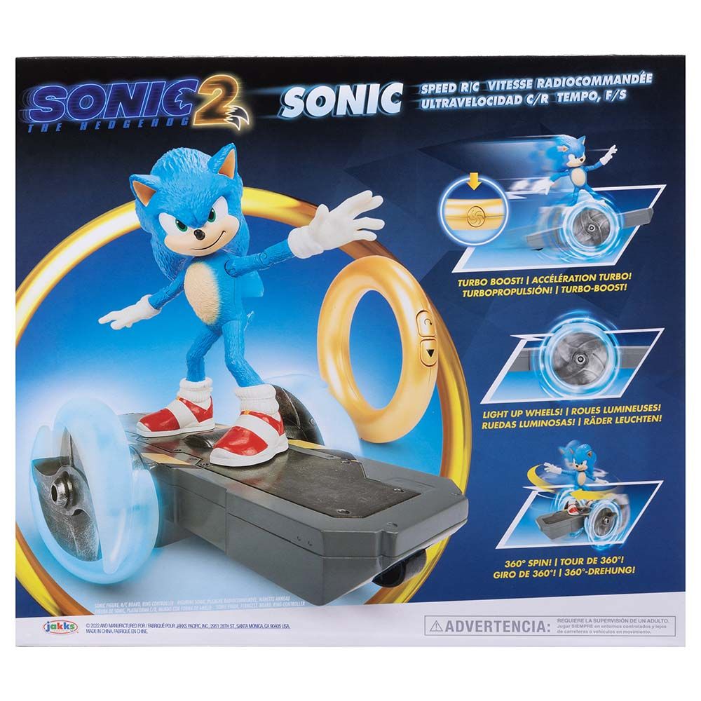 Sonic - The Hedgehog Sonic 2 Speed Remote Control Vehicle