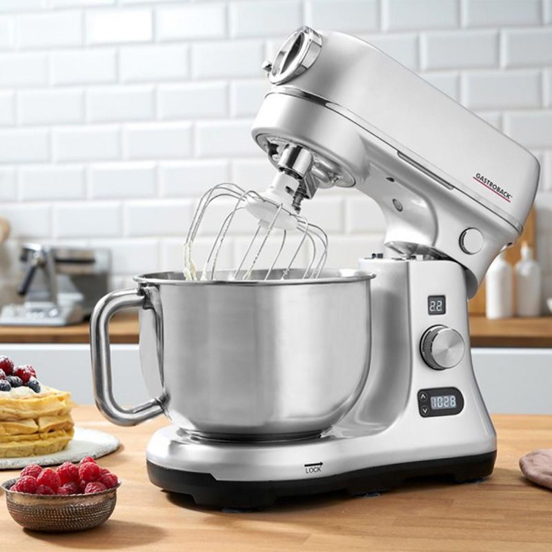 Gastroback - Design Stand Hand Mixer Advanced Digital - Silver