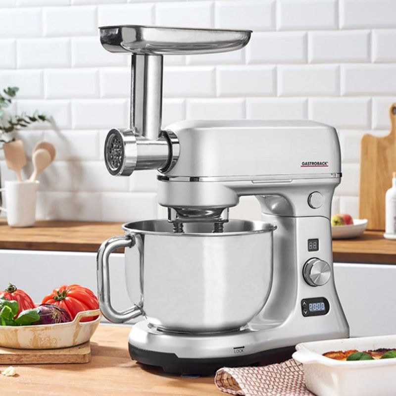 Gastroback - Design Stand Hand Mixer Advanced Digital - Silver