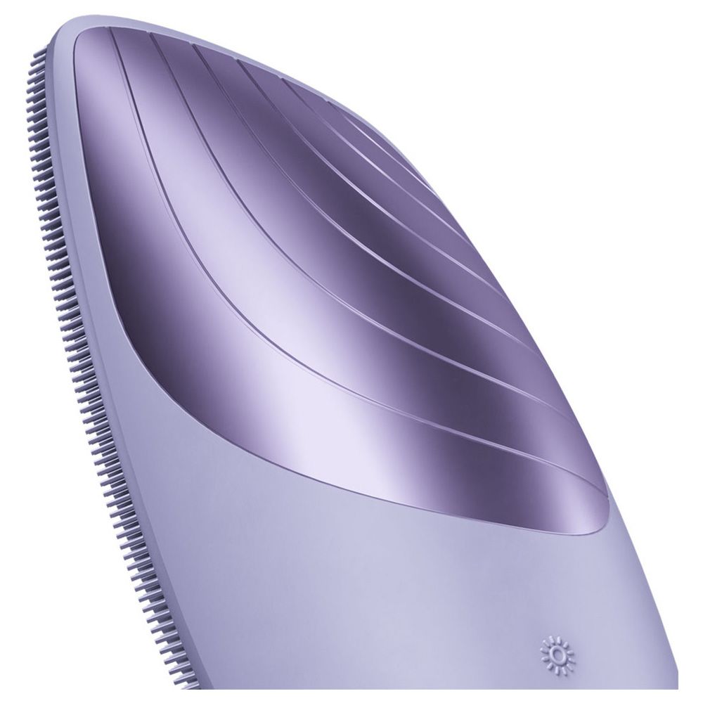 Geske - 6-in-1 Electric Sonic Thermo Facial Brush - Purple