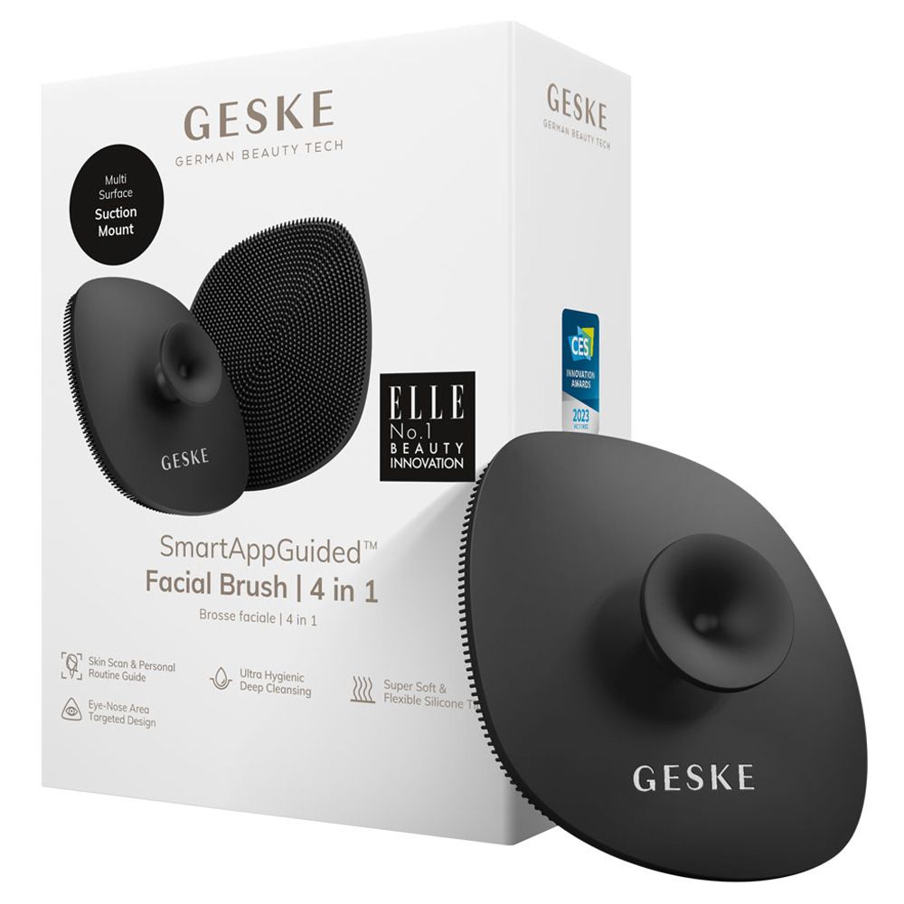 Geske - 4-in-1 Electric Facial Brush - Grey