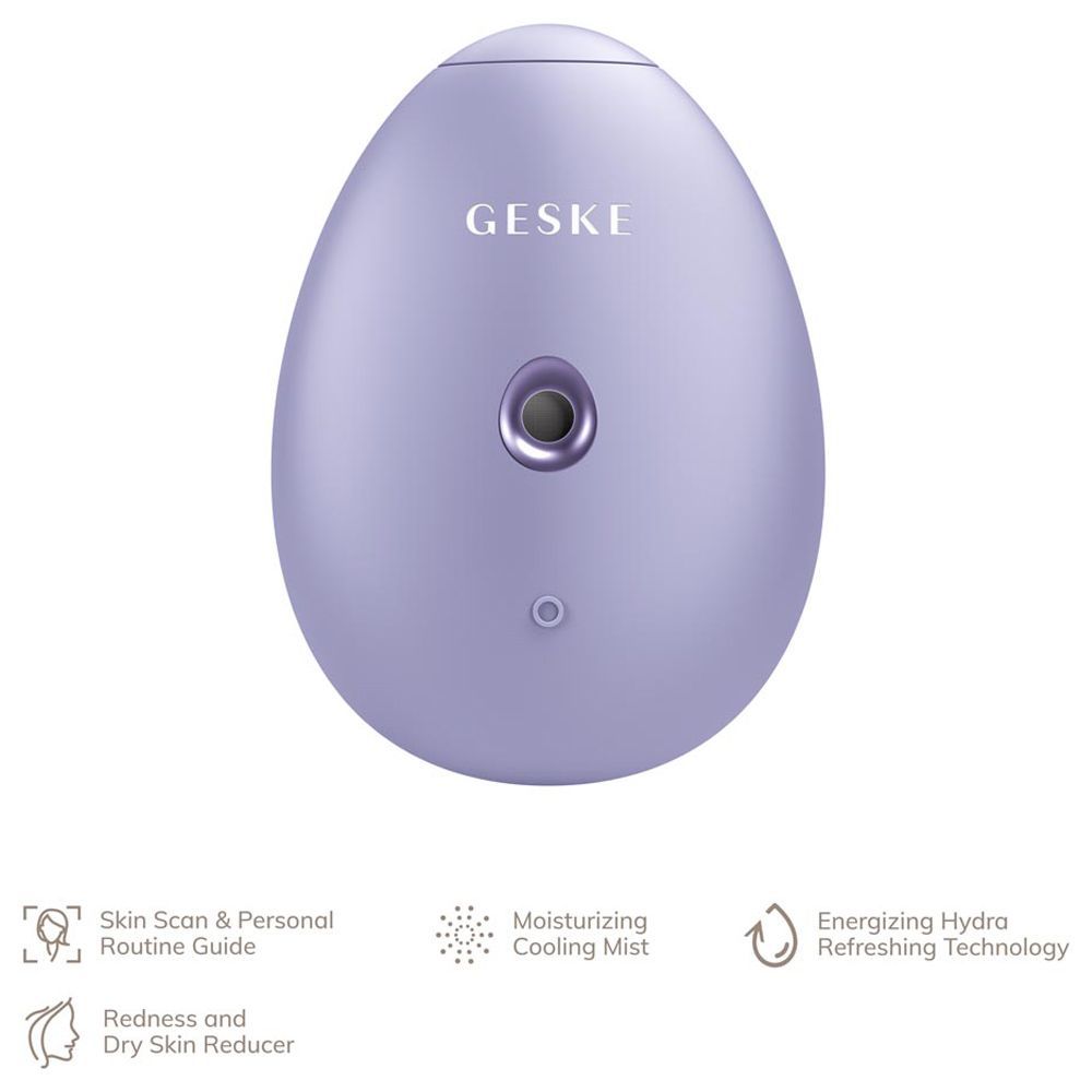 Geske - 4-in-1 Electric Facial Hydration Refresher - Purple