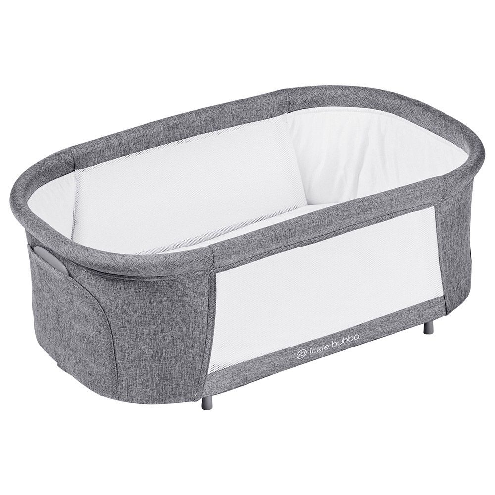 Ickle Bubba - Drift Gliding Crib - Grey