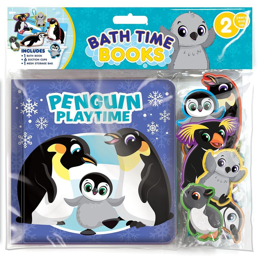 كتاب وقت الاستحمام Penguins Bath Time Books