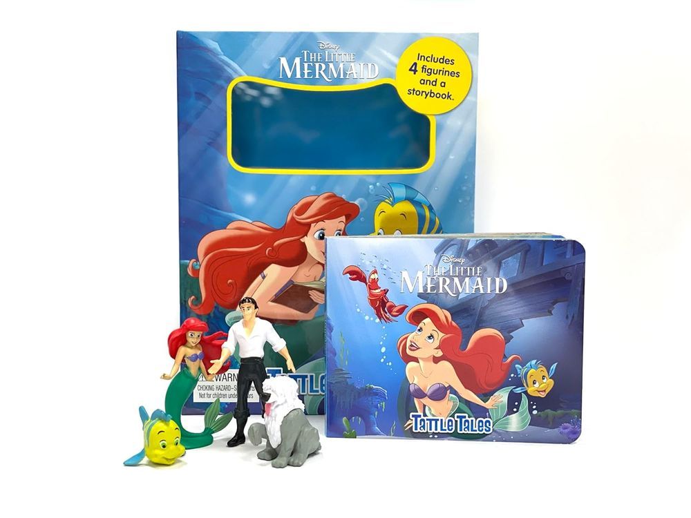 كتاب Disney Little Mermaid Classic Tattle Tales