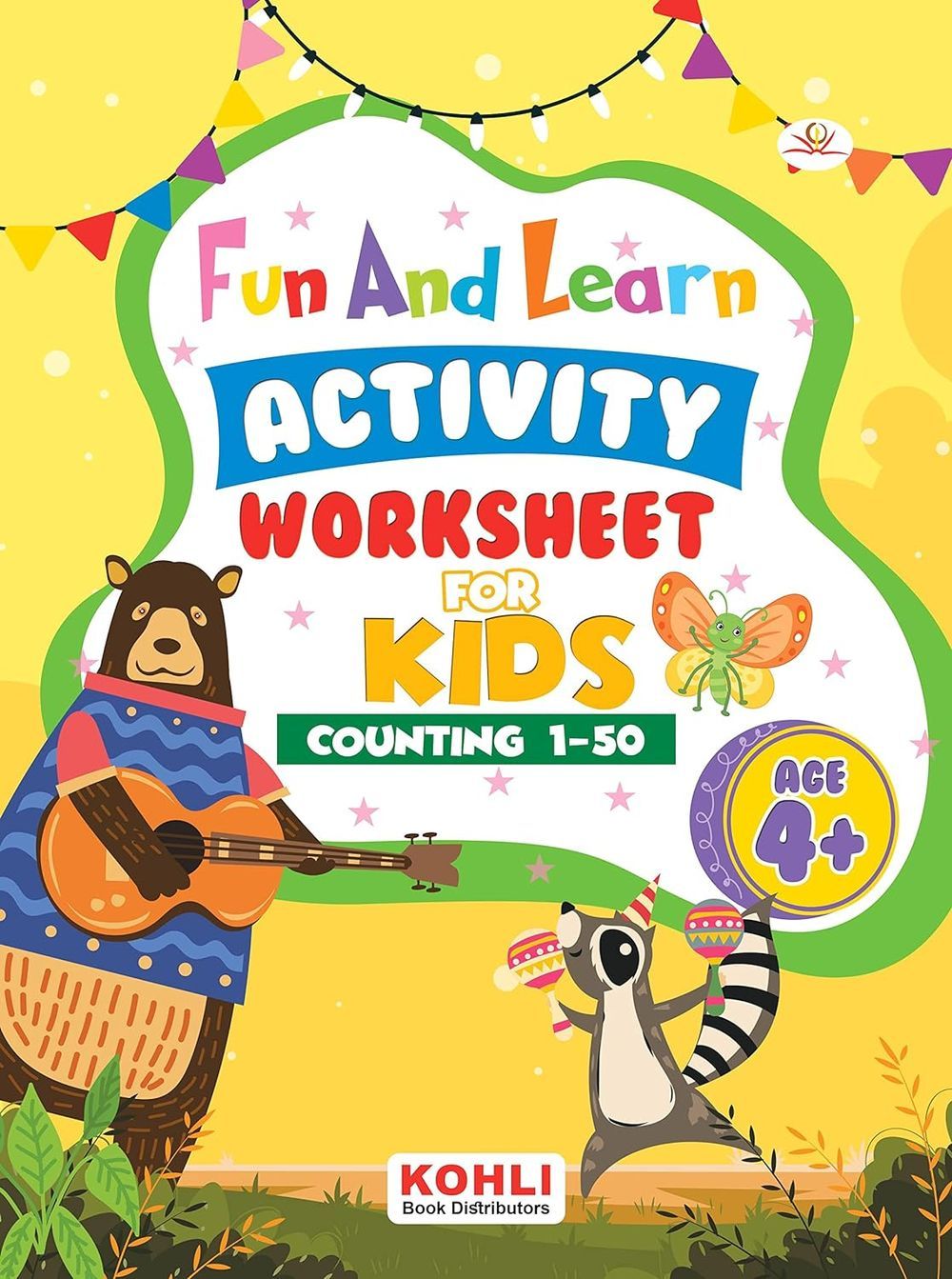 Fun And Learn Activity Worksheet For Kids Counting 1-50