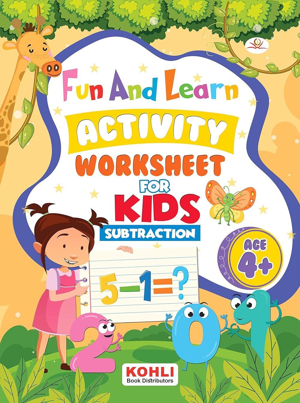 Fun And Learn Activity Worksheet For Kids Subtraction