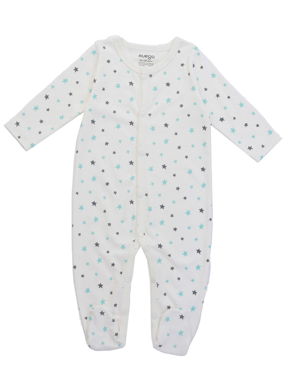 Nuego - 3pc-Set - Baby Girl Sleepsuits_Red/White/Blue