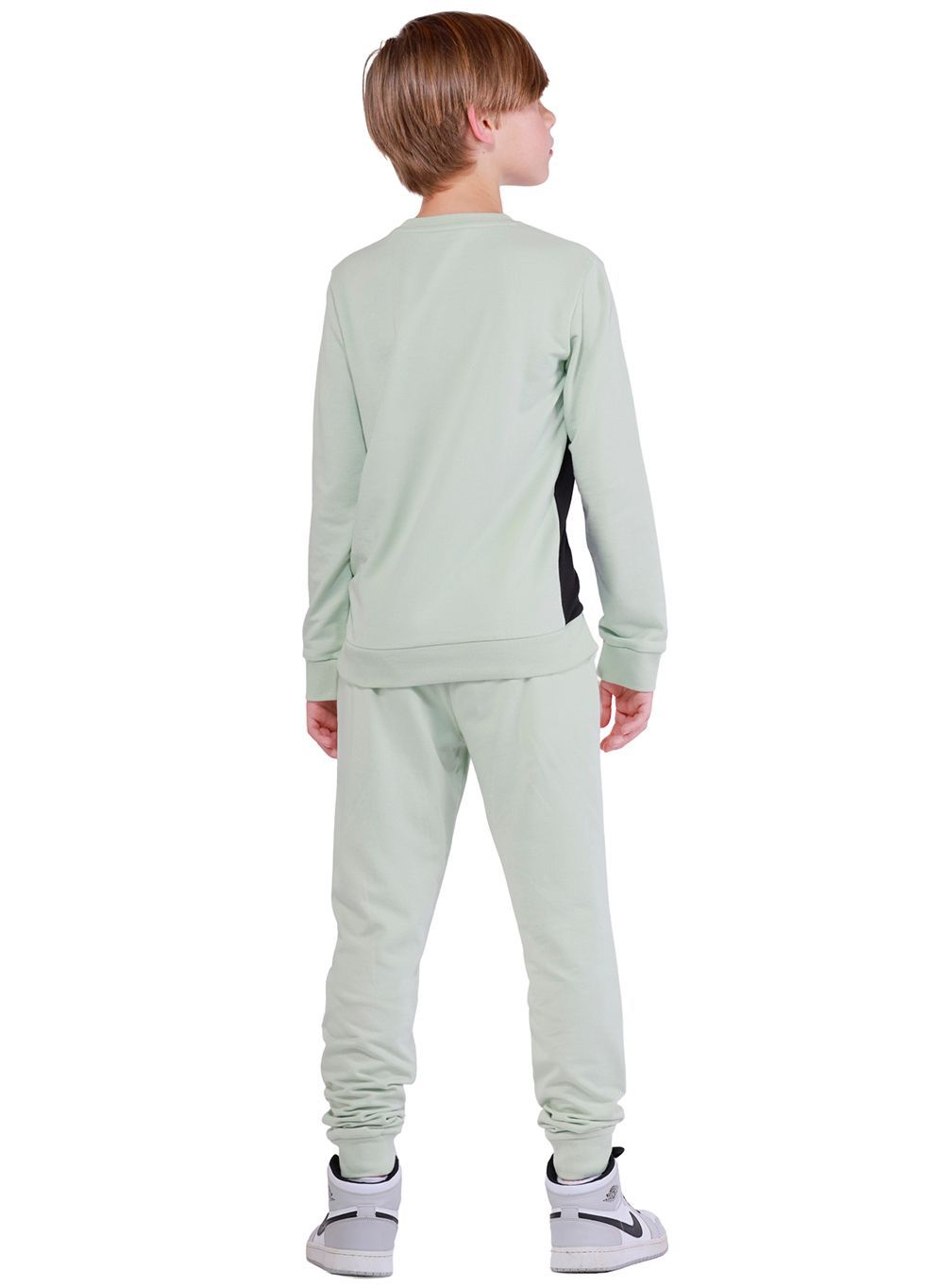 Nuego - 2pc-Set - Boys' Cotton Sweatshirt And Joggers - Green