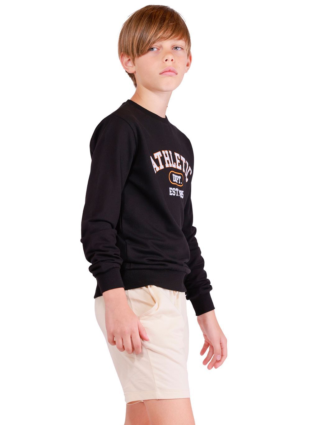 Nuego  - Kids Boys Varsity Style Hoodies - Black