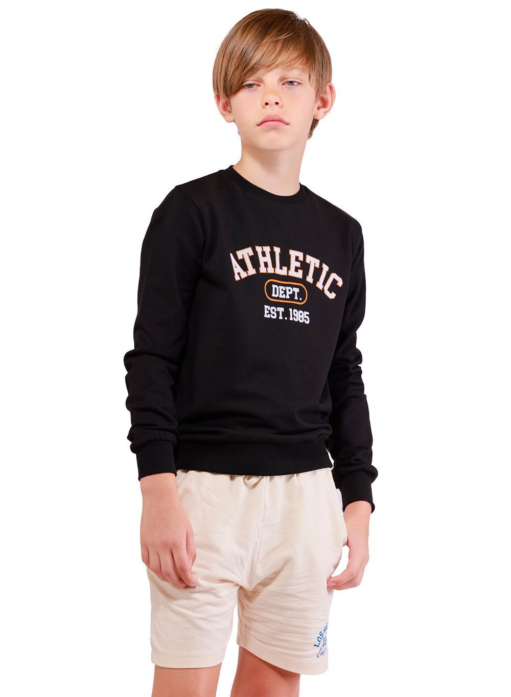 Nuego  - Kids Boys Varsity Style Hoodies - Black