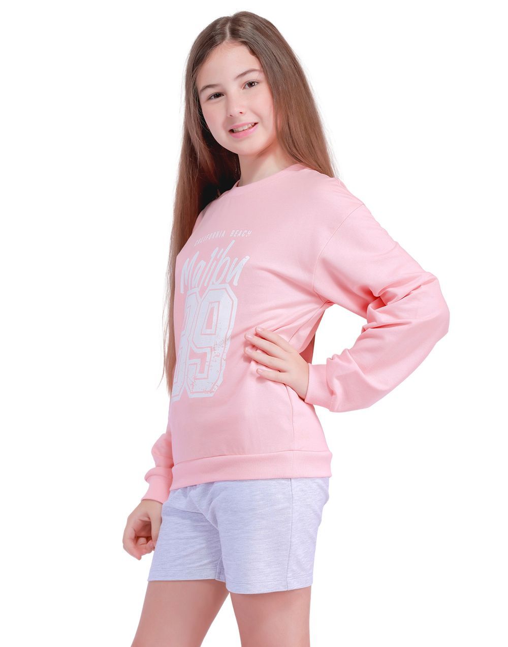 Nuego - Kids Girl Sweatshirts & Hoodies - Pink