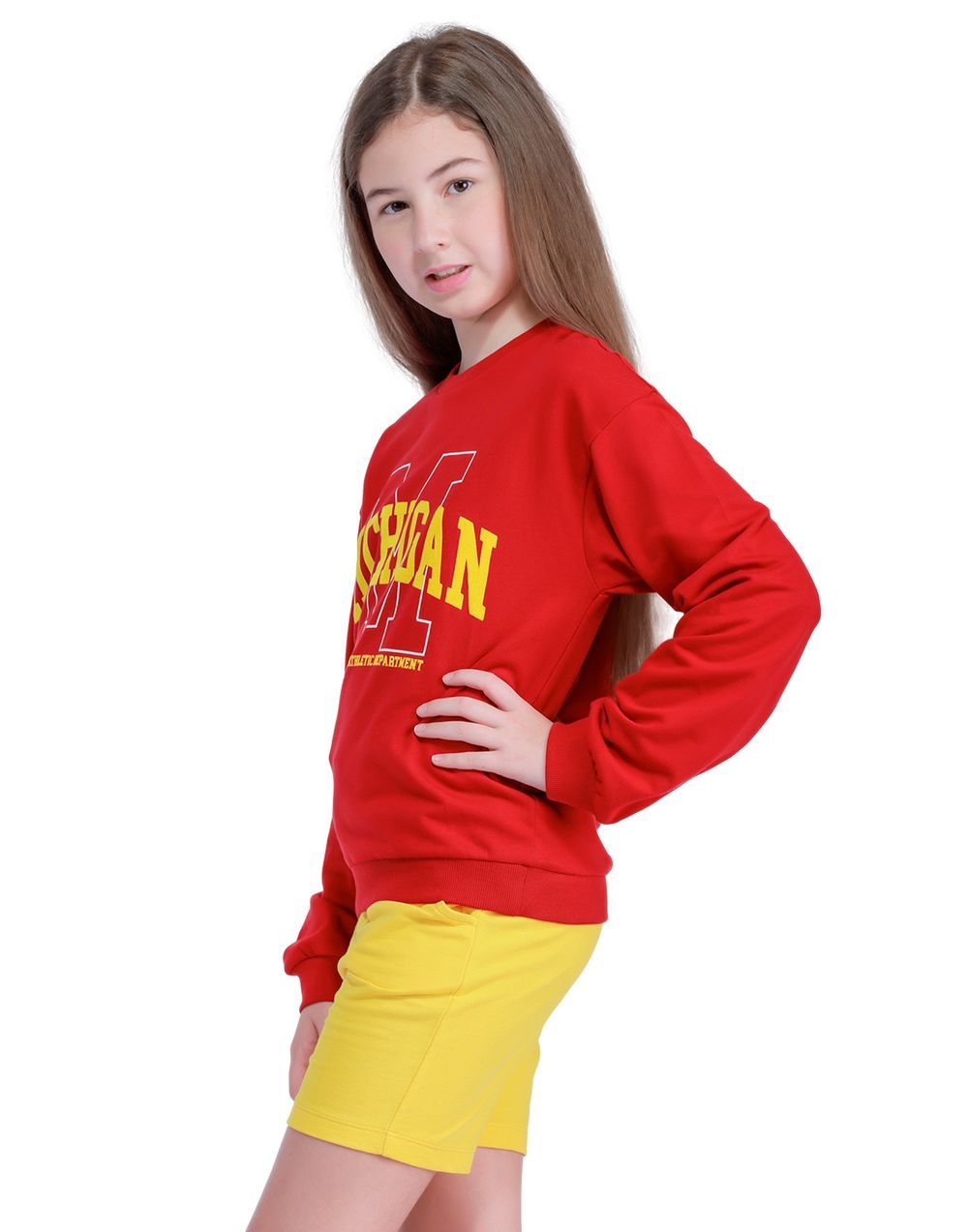 Nuego - Kids Girl Sweatshirts & Hoodies - Red