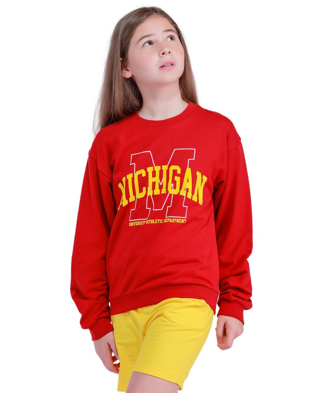 Nuego - Kids Girl Sweatshirts & Hoodies - Red