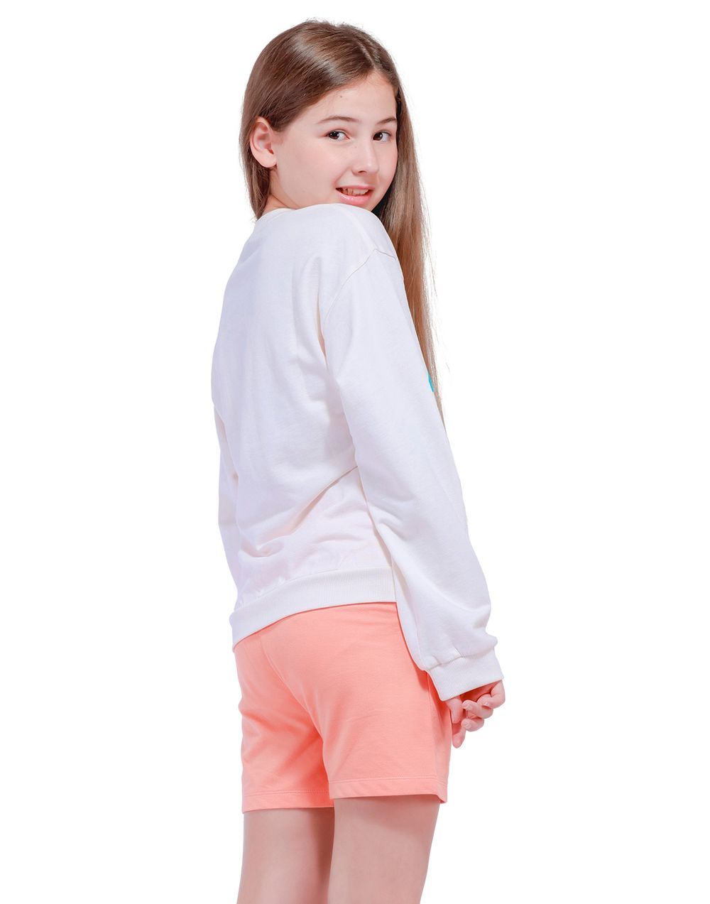 Nuego - Kids Girl Sweatshirts & Hoodies - White