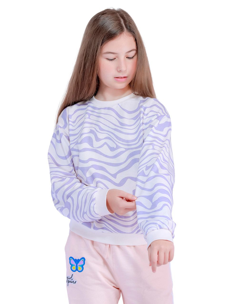 Nuego - Kids Girl Sweatshirts & Hoodies - Purple