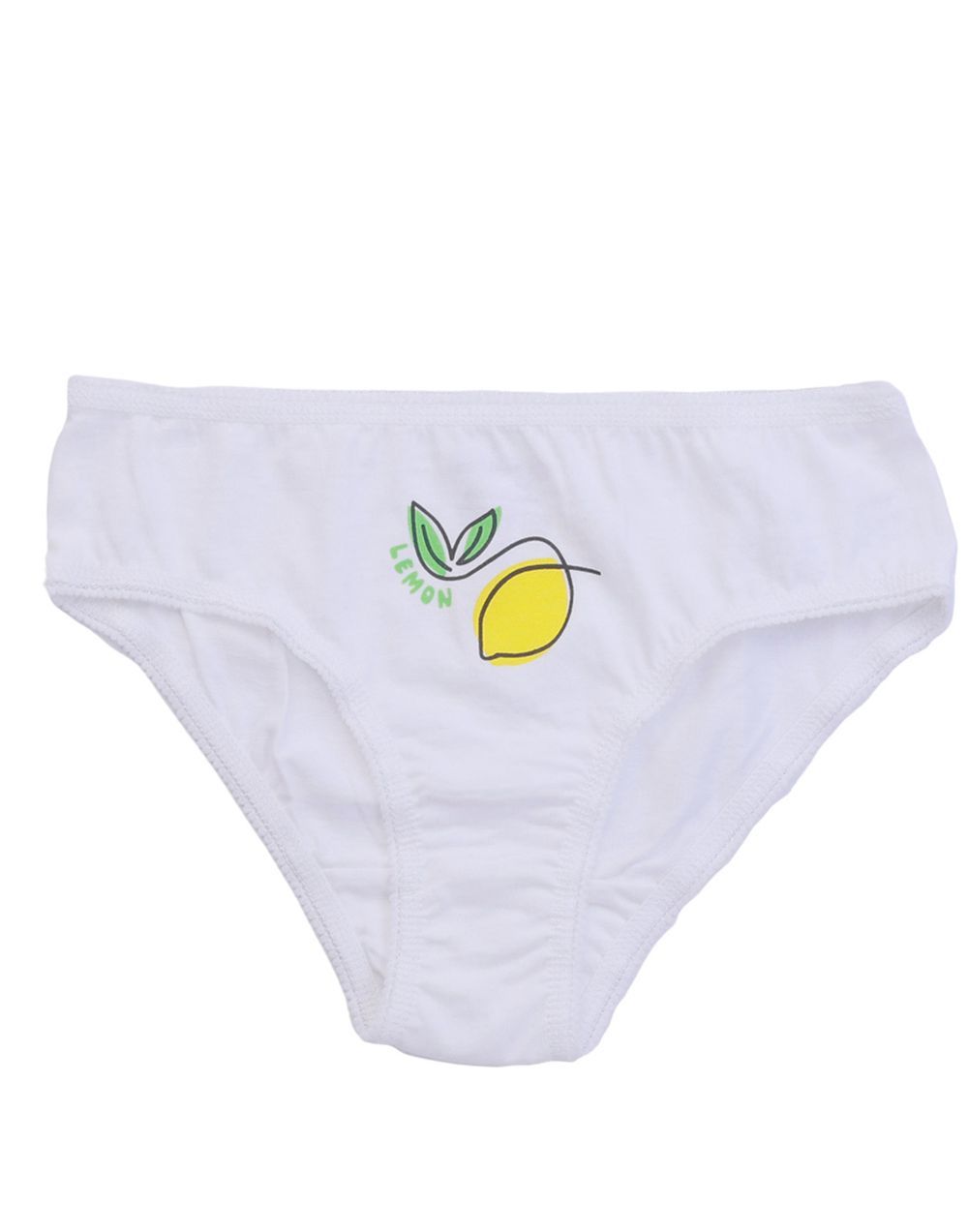 Nuego - 3pc-Set - Kids Girl Briefs - White,Yellow & White