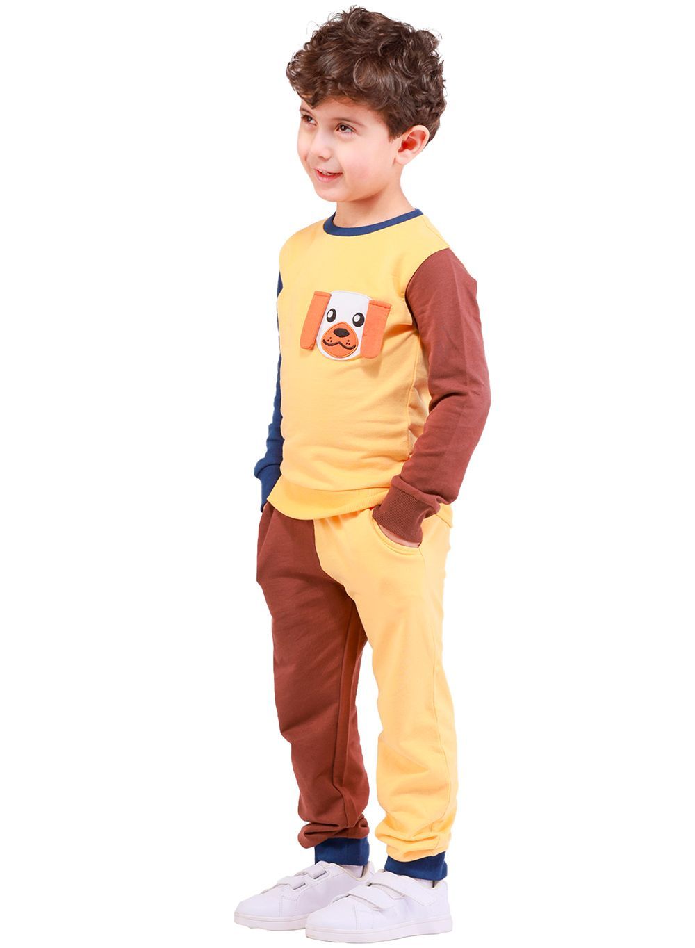 Nuego - 2pc-Set - Boy's Sweatshirt And Joggers