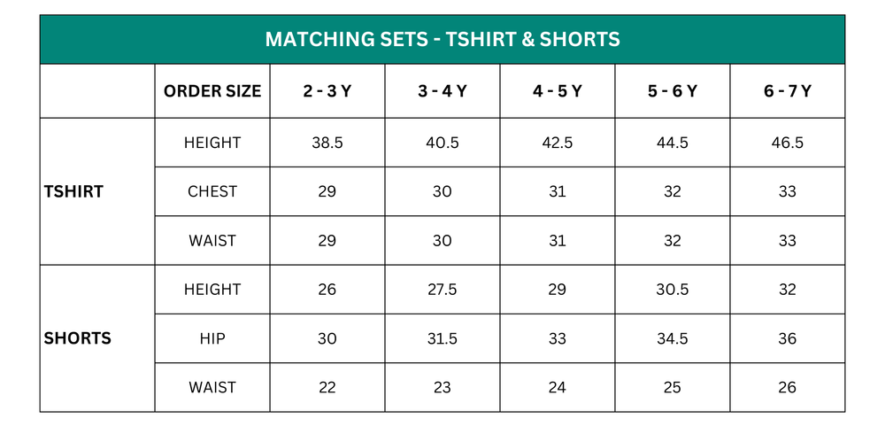 Nuego - 2pc-Set - Boy's T-Shirt And Shorts - Green