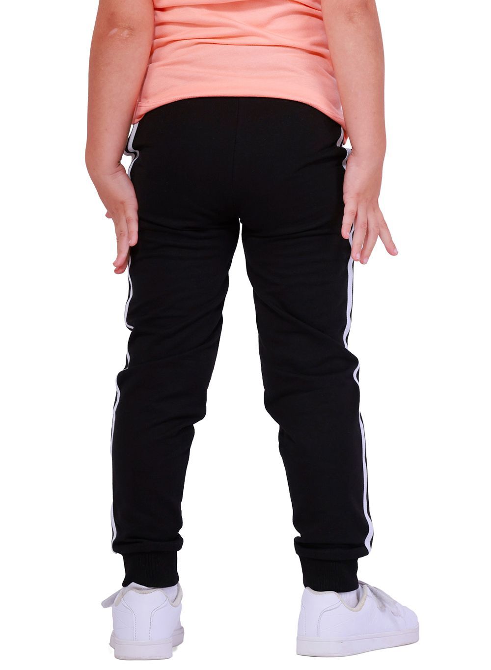 Nuego - Girls Cotton Joggers - Black