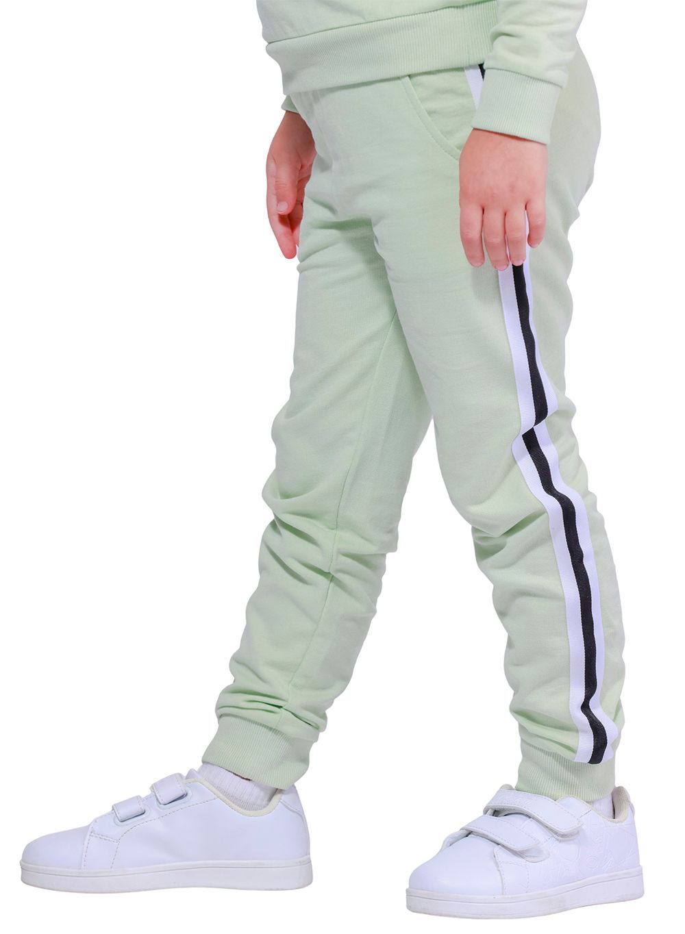 Nuego - Girls Cotton Joggers - Green