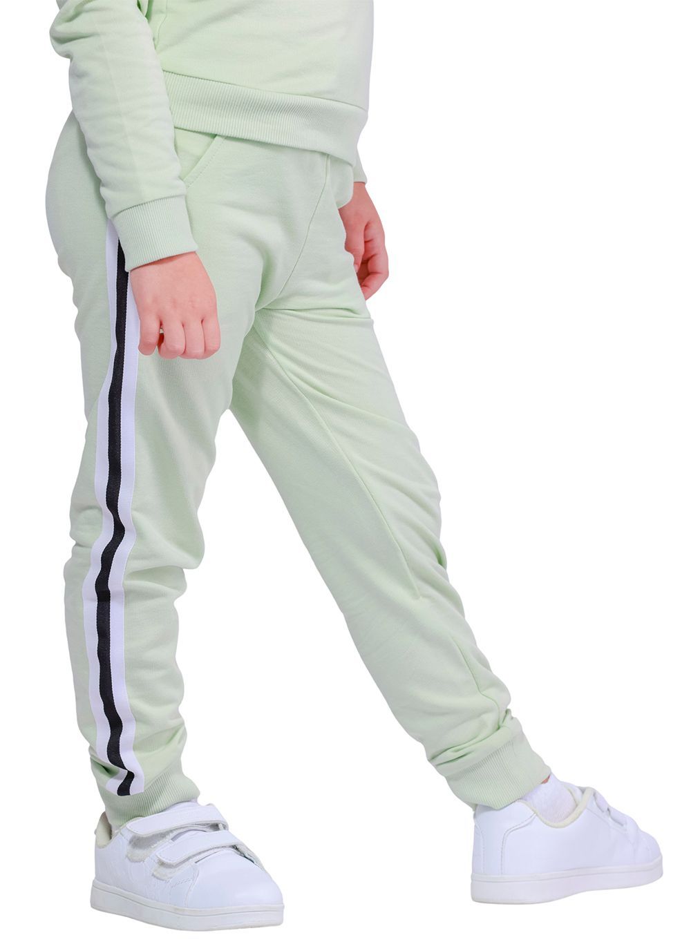 Nuego - Girls Cotton Joggers - Green