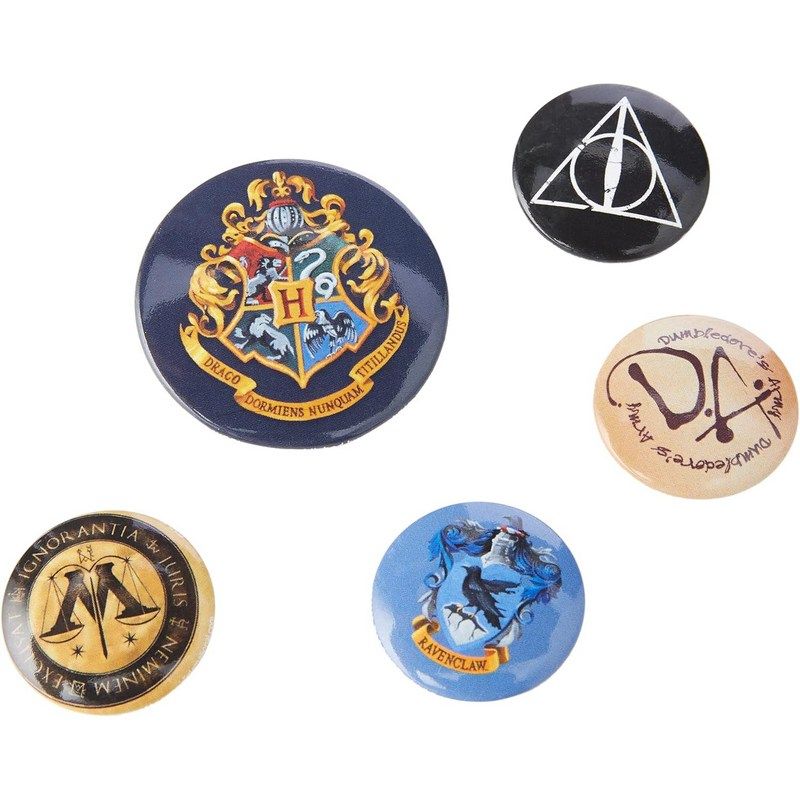 Pyramid International - Harry Potter Hogwarts Badge Pack - 5pcs