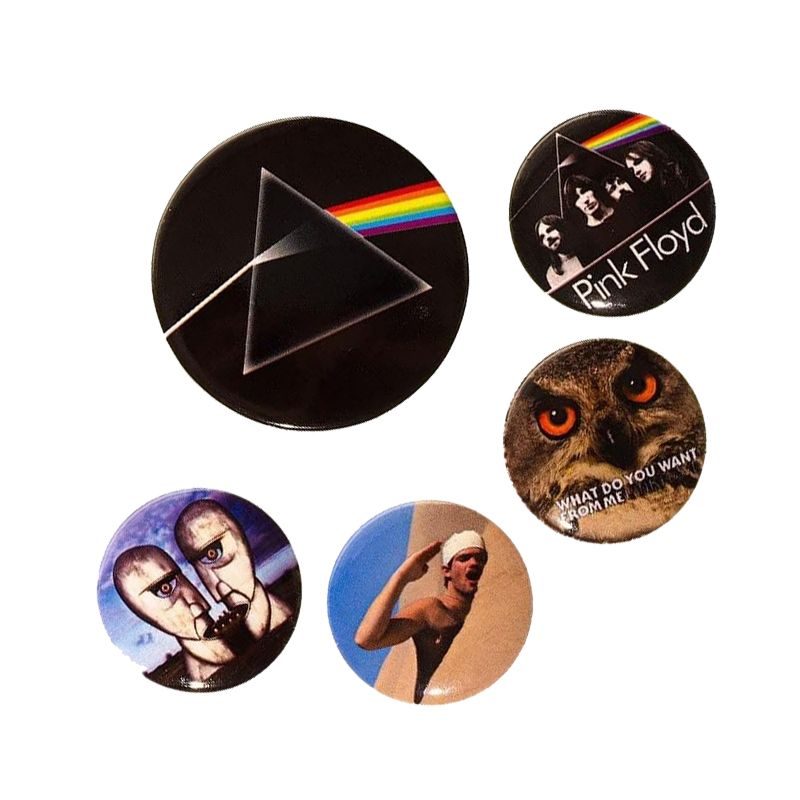 Pyramid International - Pink Floyd Badge Pack - 5pcs