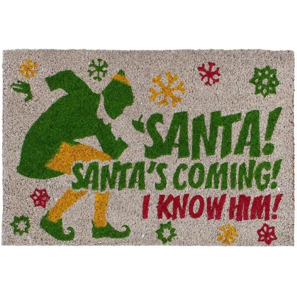 Pyramid International - Elf Santa's Coming Door Mat