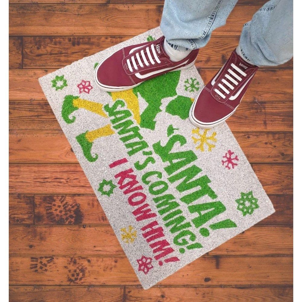 Pyramid International - Elf Santa's Coming Door Mat