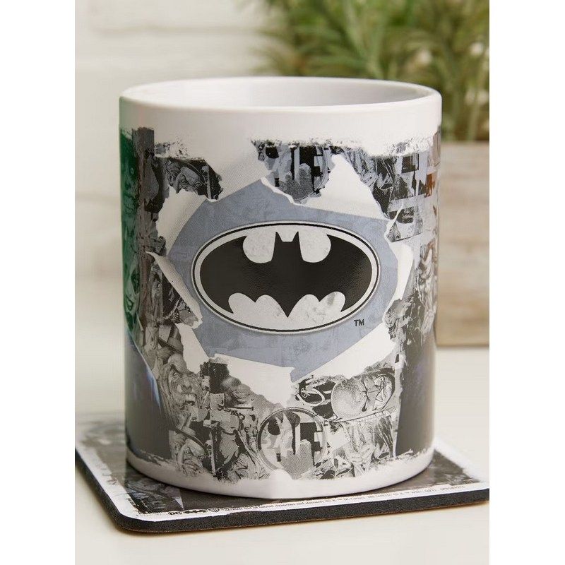 Pyramid International - Batman - Graffiti Hero - Mug Coaster Keychain Gift Set