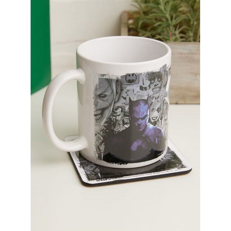 Pyramid International - Batman - Graffiti Hero - Mug Coaster Keychain Gift Set