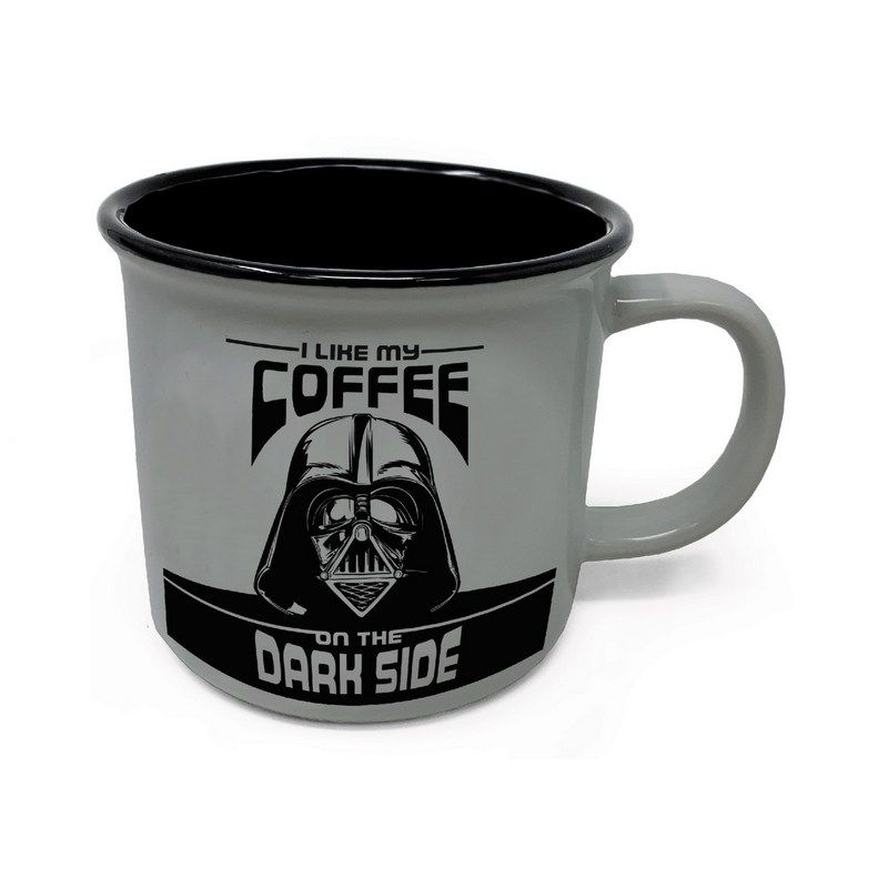 بيراميد انترناشونال - Star Wars - I Like My Coffee On The Dark Side - مجموعة هدايا مكونة من كوب وسلسلة مفاتيح