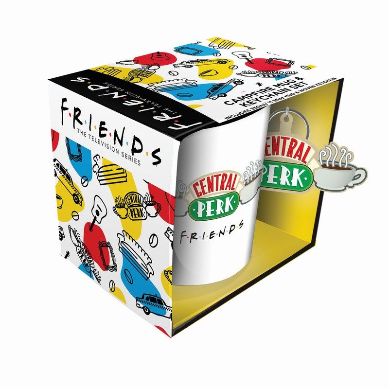 Pyramid International - Friends - Central Perk - Campire Mug & Keychain Set