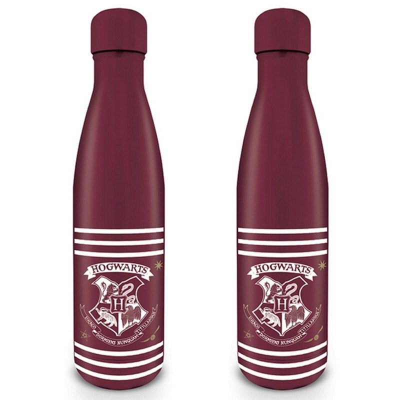 Pyramid International - Harry Potter Crest & Stripes - Metal Drinks Bottle