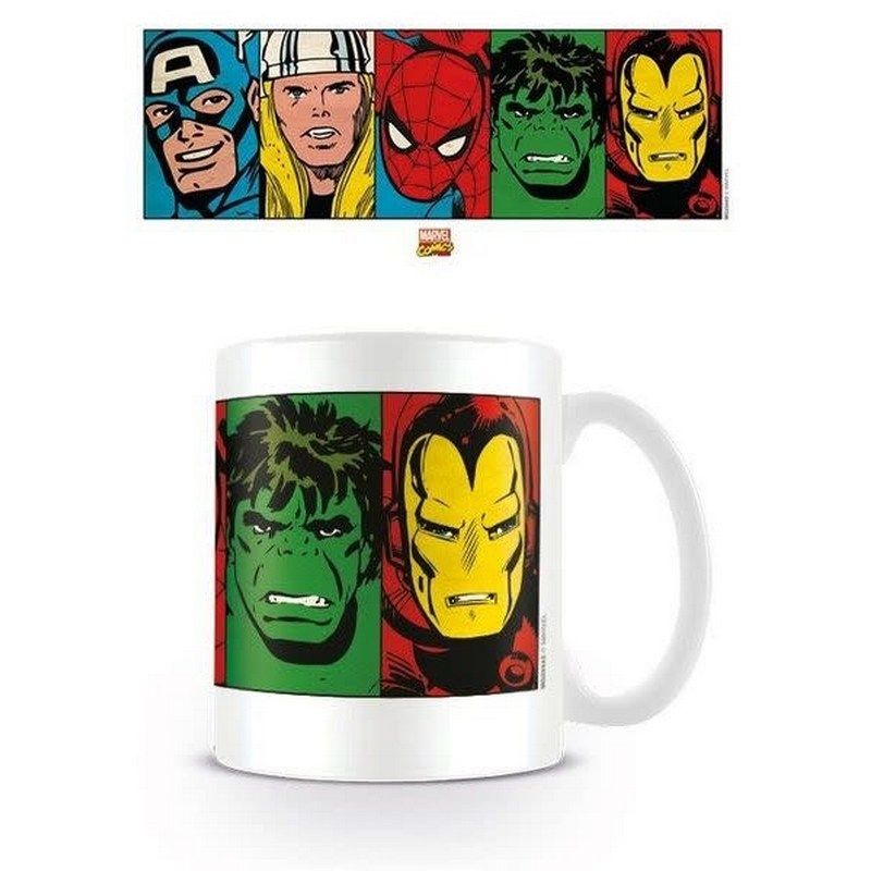 Pyramid International - Ceramic Mug Marvel Retro Faces