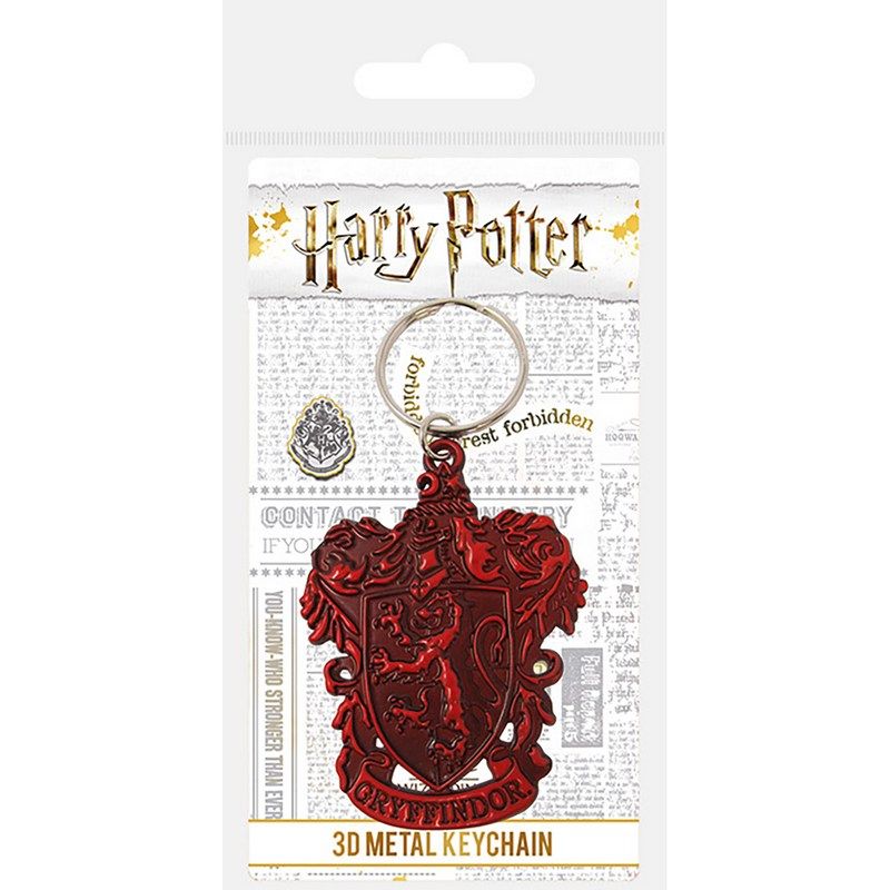 Pyramid International - Harry Potter Gryffindor Crest Metal Keychain