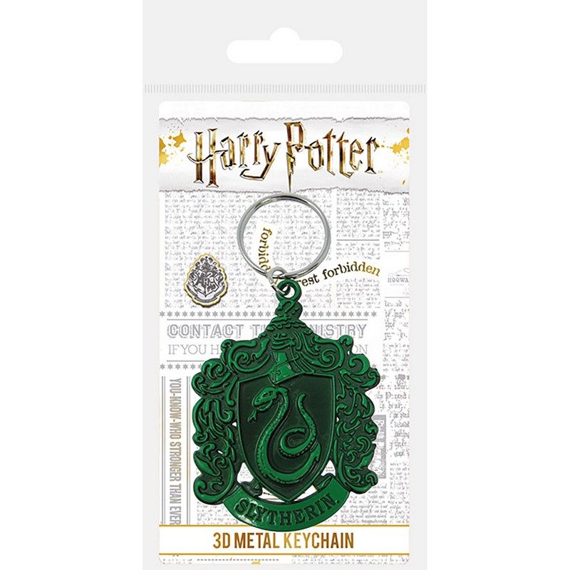 Pyramid International - Harry Potter Slytherin Crest Metal Keychain