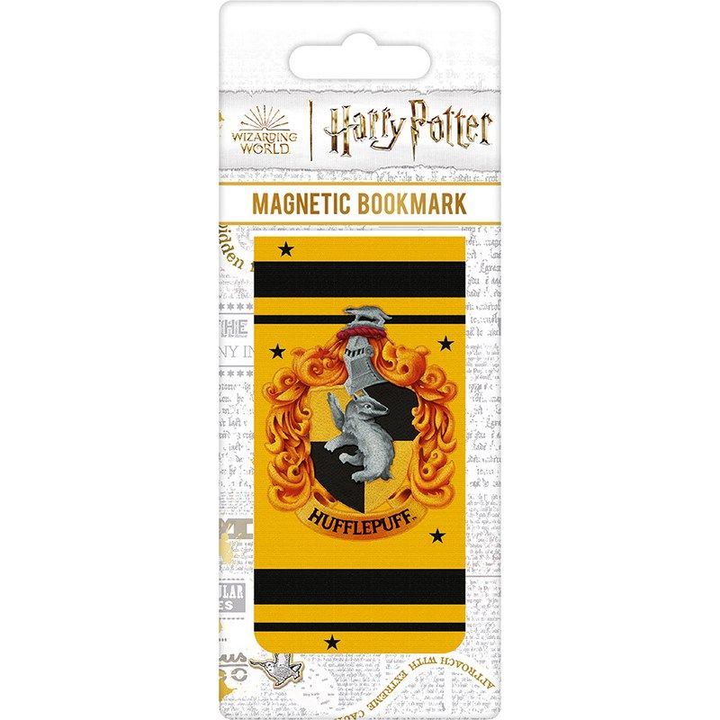 Pyramid International - Harry Potter Crest Hufflepuff - Magnetic Bookmark